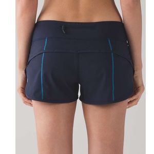 lululemon speed up shorts - ONLY WORN ONCE
